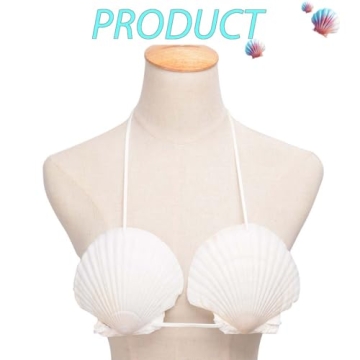 Zoestar Mermaid Seashell Bra: Chic Summer Beach Accessory