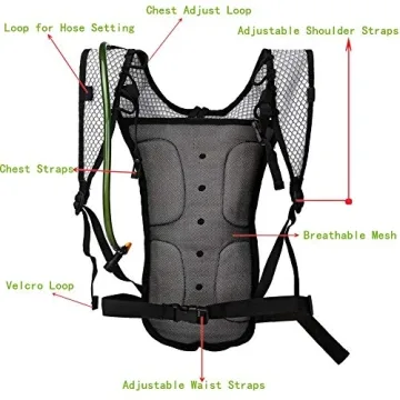 Baen Sendi Hydration Pack Perfect for Hiking and Biking