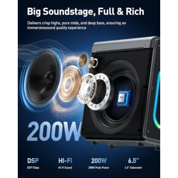 VERKB Karaoke Machine: Portable & Powerful for All Ages