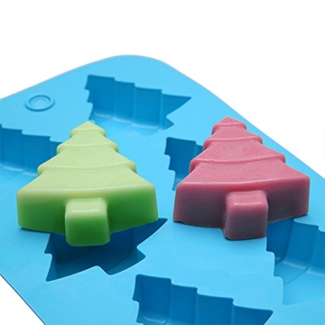 3 Pcs Christmas Silicone Molds for Baking and Crafts