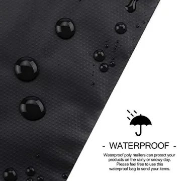 Metronic 100PCS Durable Self-Adhesive Shipping Bags