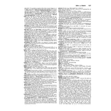 Merriam-Webster's Collegiate Dictionary, 11th Edition, Jacketed Hardcover, Indexed