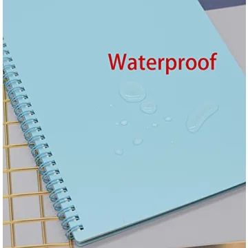 Yansanido A5 Spiral Notebooks 4-Pack Colorful Durable