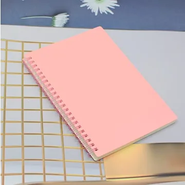 Yansanido A5 Spiral Notebooks 4-Pack Colorful Durable