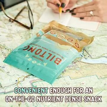 Ayoba Traditional Grass Fed Beef Biltong Slices (4 Ounce, Pack of 1) - Keto Friendly Air-Dried Grass Fed Beef Paleo Snacks - Gluten Free, Whole 30 Approved, Sugar free, No Carb Meat Snacks