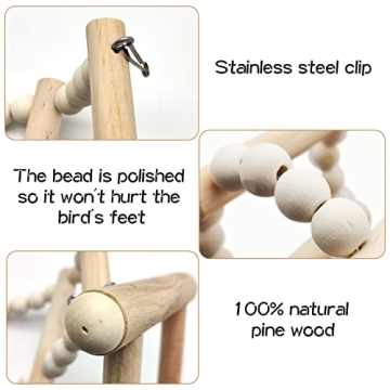 Buy kathson Wooden Bird Ladders for Active Pet Fun