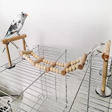 Buy kathson Wooden Bird Ladders for Active Pet Fun
