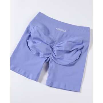 AUROLA Influence Workout Shorts for Women - No Roll Up Gym Style