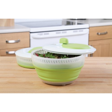 Collapsible Salad Spinner & Colander by Prepworks 3 Quart