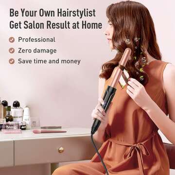 5 in 1 Waver Curling Iron Set for All Hair Types