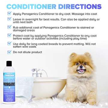 Panagenics Leave-in Conditioner for Pets - 16 Oz Bottle