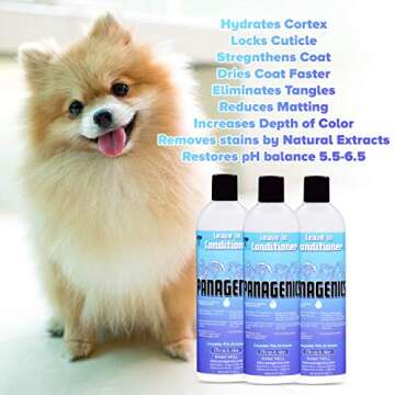 Panagenics Leave-in Conditioner for Pets - 16 Oz Bottle