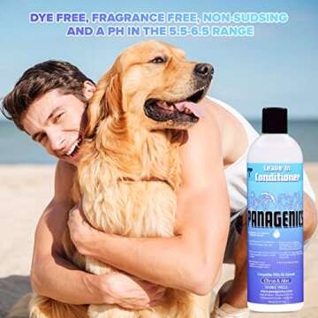 Panagenics Leave-in Conditioner for Pets - 16 Oz Bottle