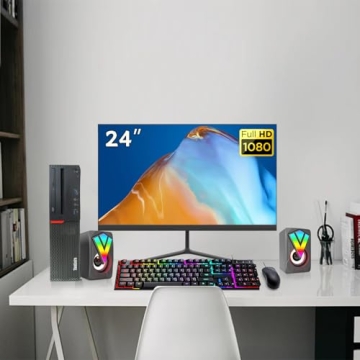 Lenovo M700 Desktop with 24" FHD Monitor & Speakers