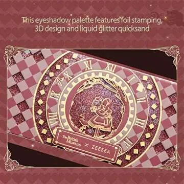 ZEESEA Alice Series Eyeshadow Palette Highly Pigmented