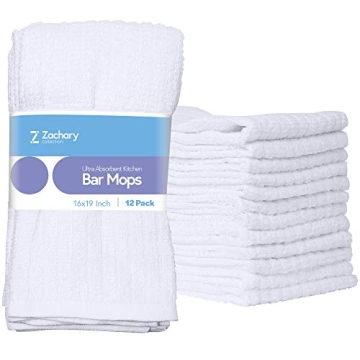 Zachary Collection Ultra Absorbent Cleaning Towels - 12 Pack