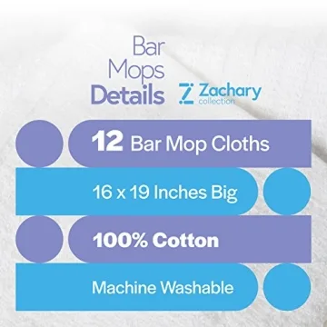 Zachary Collection Ultra Absorbent Cleaning Towels - 12 Pack