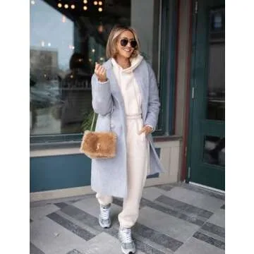 Flygo Womens Fleece 2 Piece Sweatsuit Cozy and Stylish