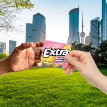 EXTRA Sugar-Free Pink Lemonade Chewing Gum 150 Sticks