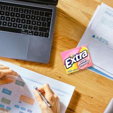 EXTRA Sugar-Free Pink Lemonade Chewing Gum 150 Sticks