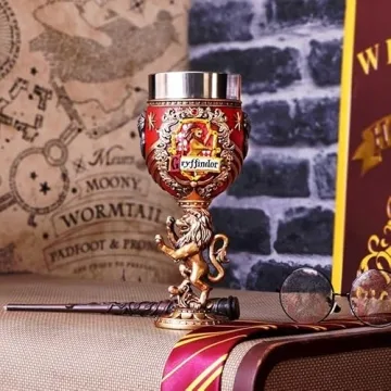Harry Potter Gryffindor Goblet Hand Painted Collectible Chalice