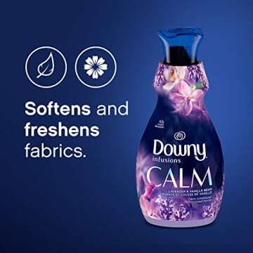 Downy Infusions Lavender & Vanilla Fabric Softener 81 fl oz