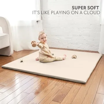 Stylish Extra Thick Baby Play Mat for Safe Play Area