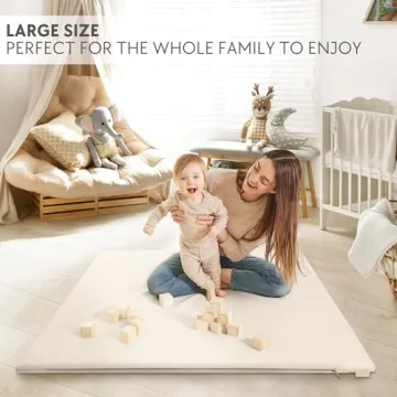 Stylish Extra Thick Baby Play Mat for Safe Play Area