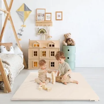 Stylish Extra Thick Baby Play Mat for Safe Play Area