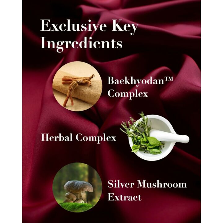 Sooryehan Hyobidam Fermented Skincare Gift Set (13.53fl oz) - Premium Korean Skin Care for Intense Hydration, Elasticity. Ginseng, Snow Fungus.