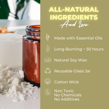 Lavender Vanilla Candle for Boss Appreciation Gifts