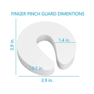Door Pinch Guard - Safe Foam Stopper for Kids and Pets