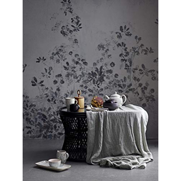 Bloomingville Acacia Wood Container with Lid for Stylish Storage