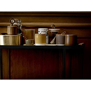 Bloomingville Acacia Wood Container with Lid for Stylish Storage