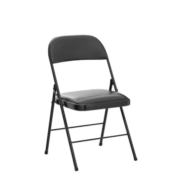 Nazhura Folding Chairs 4 Pack - Stylish & Durable Seating