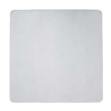 Vegan Leather High Chair Mat by Lark Baby Goods for Mealtime