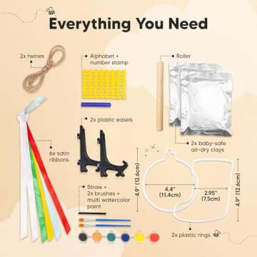 Capture Precious Moments with KeaBabies Trove Baby Footprint Kit - Perfect Gift for Newborns