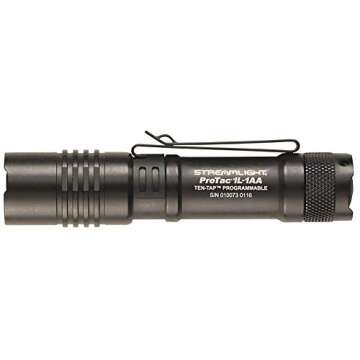 Streamlight 88061 ProTac 1L-1AA 350-Lumen Dual Fuel Professional Tactical Light, Black