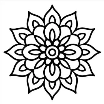 Mandalas Bold & Easy Coloring Book: Simple Large Print Geometric Patterns, Relaxing Designs for Adults, Kids & Beginners