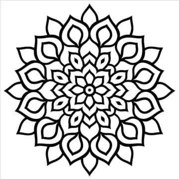 Mandalas Bold & Easy Coloring Book: Simple Large Print Geometric Patterns, Relaxing Designs for Adults, Kids & Beginners