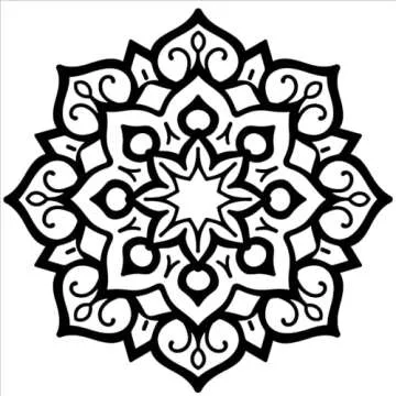 Mandalas Bold & Easy Coloring Book: Simple Large Print Geometric Patterns, Relaxing Designs for Adults, Kids & Beginners