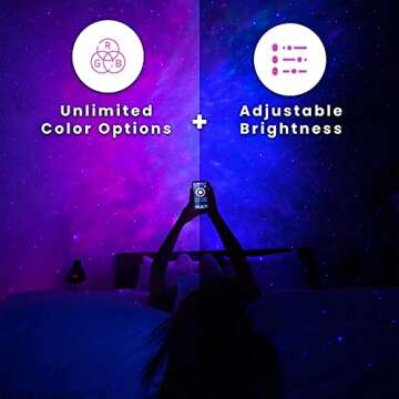 Galaxy Projector - Authentic Nebula & Star Light Experience