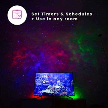 Galaxy Projector - Authentic Nebula & Star Light Experience