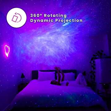 Galaxy Projector - Authentic Nebula & Star Light Experience