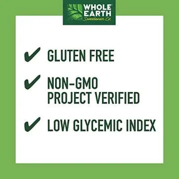 WHOLE EARTH 100% Erythritol Zero Calorie Plant-Based Sugar Alternative, 4 Pound Pouch (Packaging May Vary )