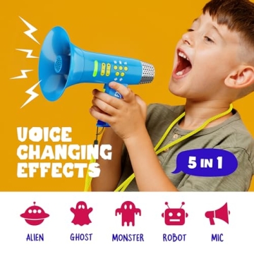 Voice Changer for Kids - Fun Birthday Gift Idea