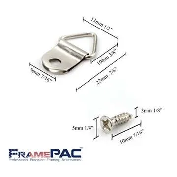 FramePac 200 Pack Picture Hangers for All Your Decor Needs