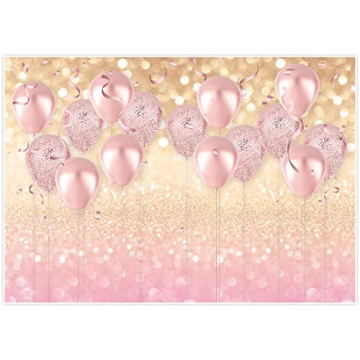 Allenjoy 7x5ft Rose Gold Backdrop for Events and Photos
