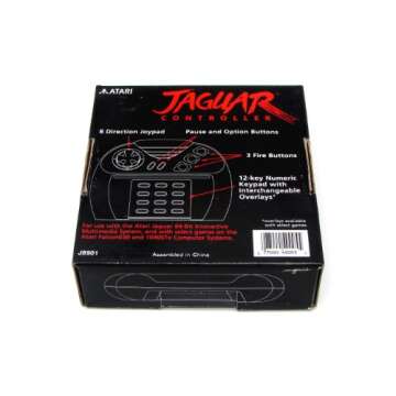 Atari Jaguar Controller - Ergonomic, Responsive, and Retro Design