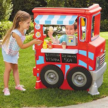 Little Tikes 2-in-1 Food Truck Kitchen for Kids
